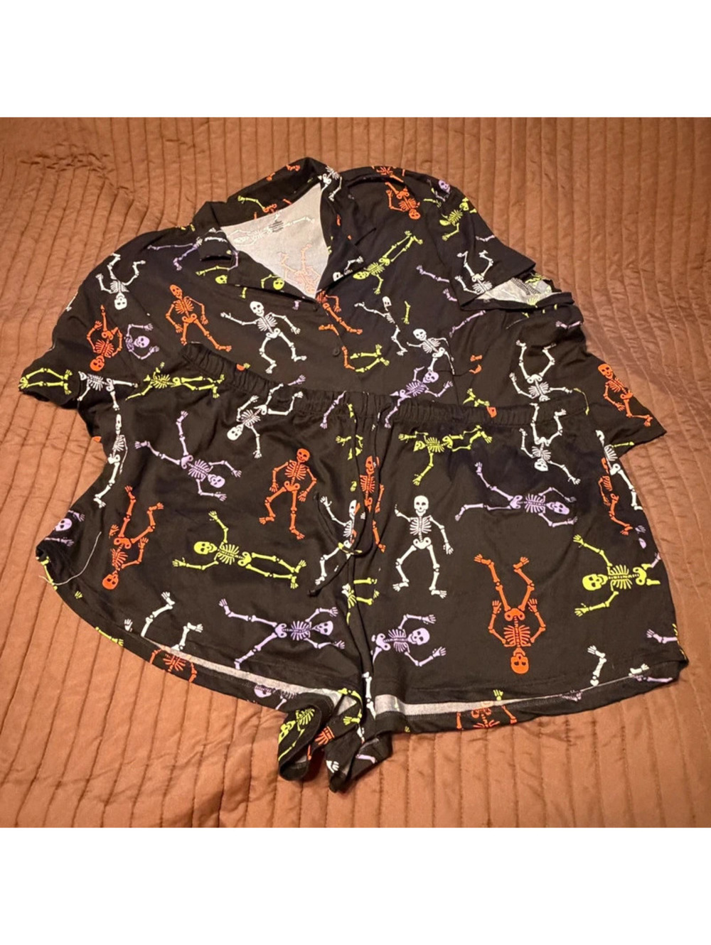 Halloween Skeleton Pajamas